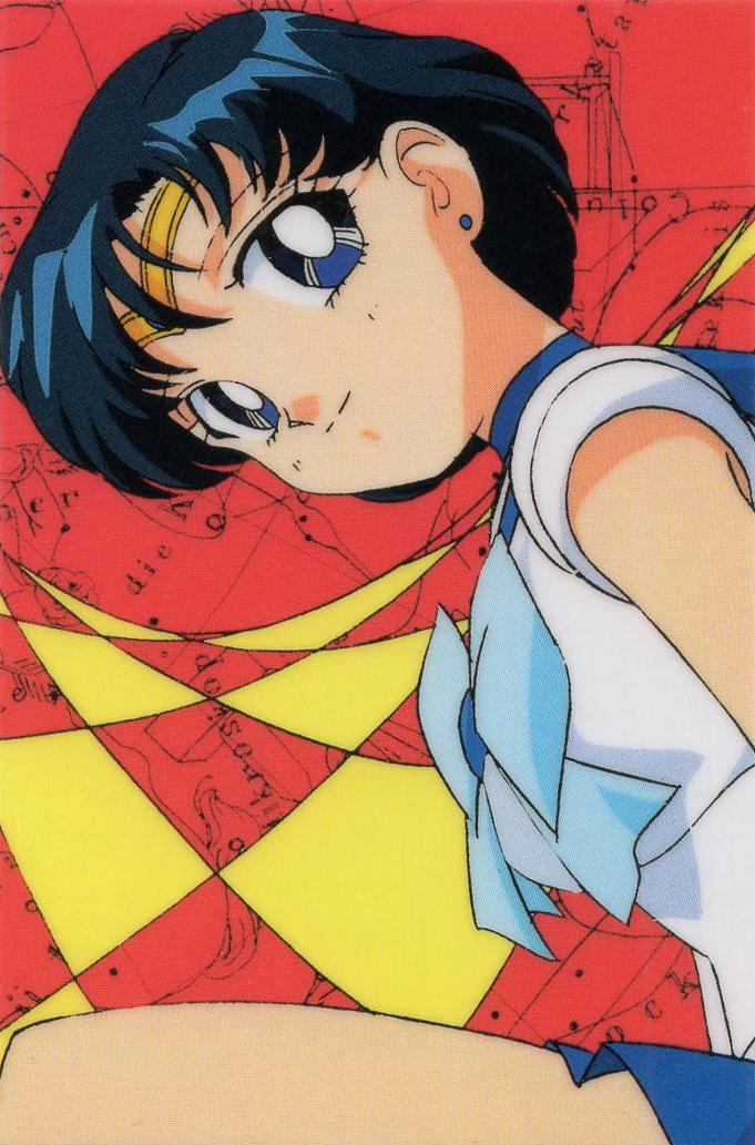 mizuno ami and sailor mercury (bishoujo senshi sailor moon and 1 more) drawn by itou_ikuko