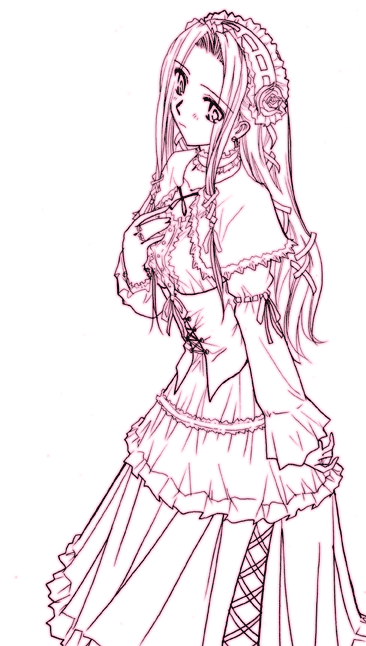 hosokawa kanako (maria-sama ga miteru) drawn by shizuki_michiru