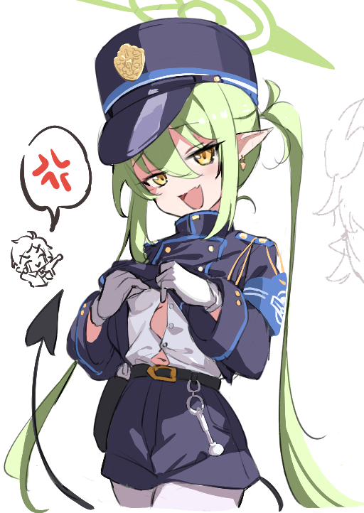 sensei and nozomi (blue archive and 1 more) drawn by timo_wei95