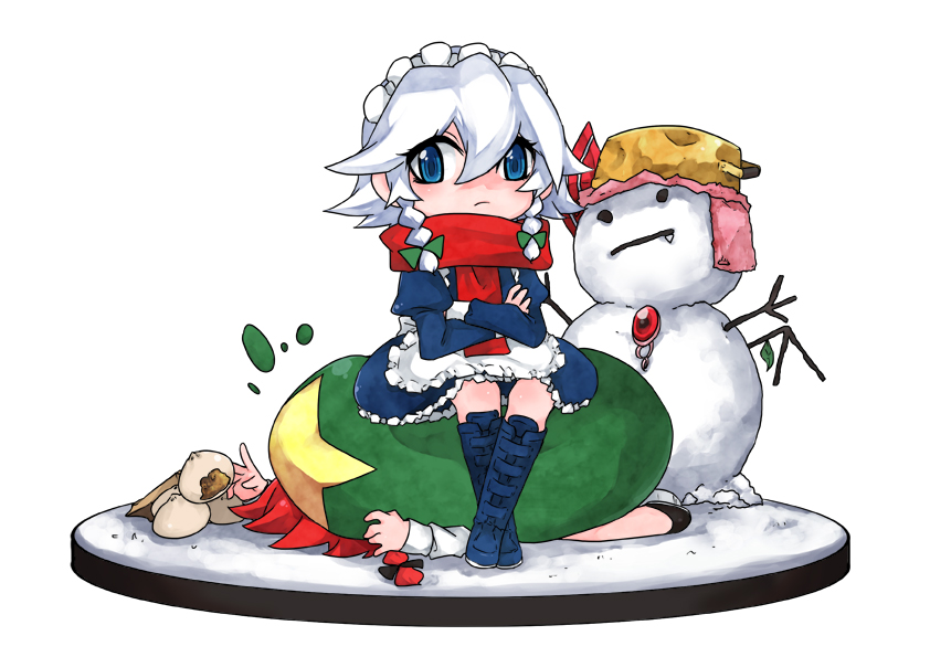 izayoi sakuya and hong meiling (touhou) drawn by tima