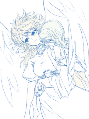 nina (breath of fire and 2 more) drawn by taka_yanagi