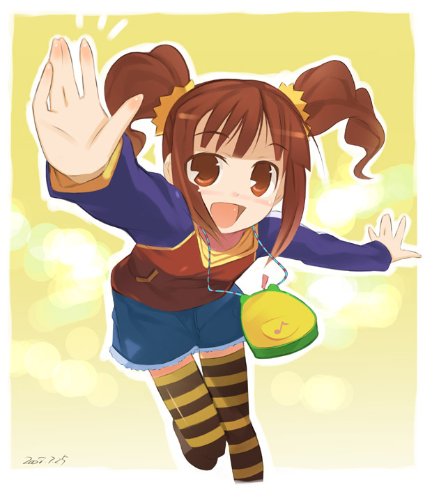 takatsuki yayoi (idolmaster and 1 more) drawn by noripachi