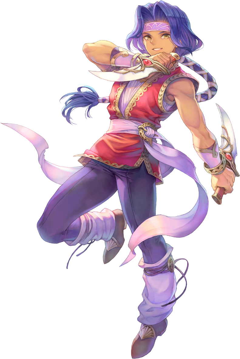 hawkeye (seiken densetsu and 1 more) drawn by haccan