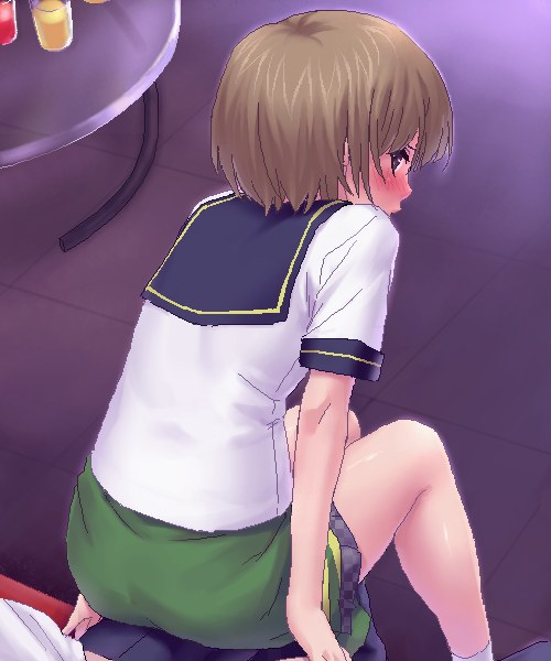 satonaka chie (persona and 1 more) drawn by zen_(kamuro)