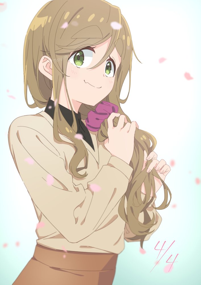 inuyama aoi (yurucamp and 1 more) drawn by toyota_akiko