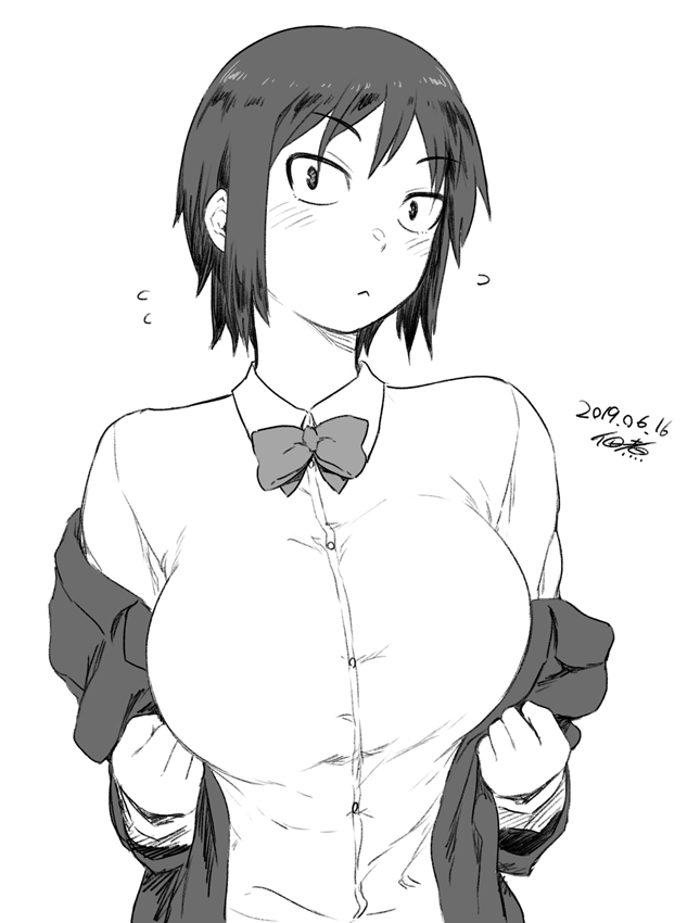 takano hitomi (hitomi-chan wa hitomishiri) drawn by tsukudani_(coke-buta)