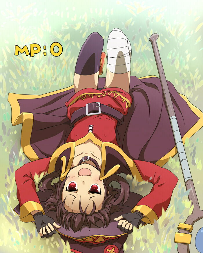 megumin (kono subarashii sekai ni shukufuku wo!) drawn by tomoe_takenari