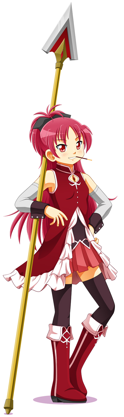 sakura kyoko (mahou shoujo madoka magica) drawn by nx-20517