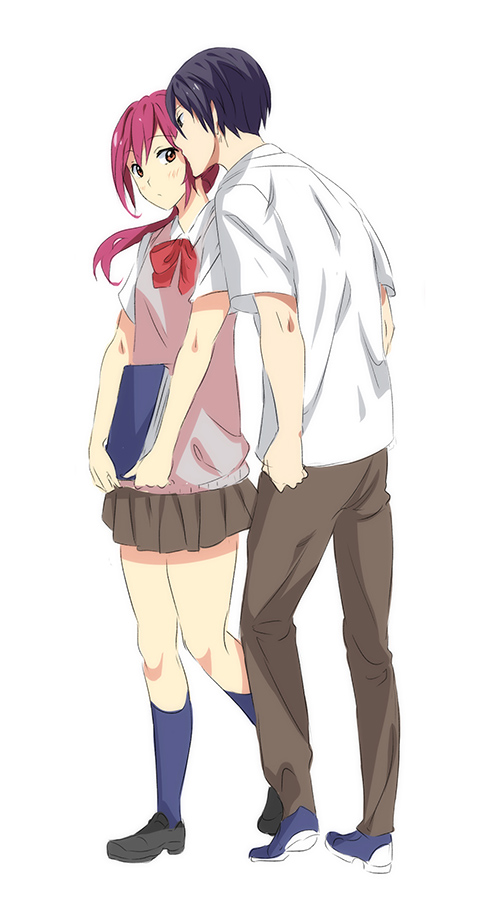 nanase haruka and matsuoka gou (free!) drawn by miyuli