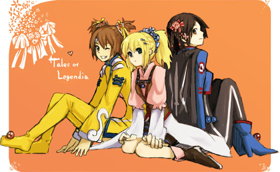 chloe valens, norma beatty, and shirley fennes (tales of and 1 more) drawn by amino-san