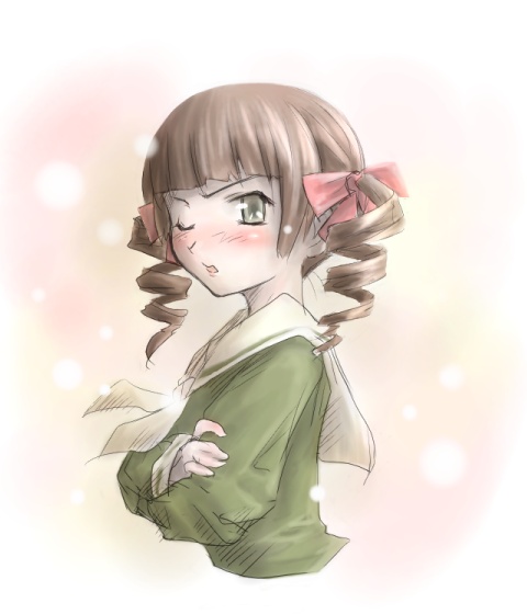 matsudaira touko (maria-sama ga miteru) drawn by anonymous_(japanese)