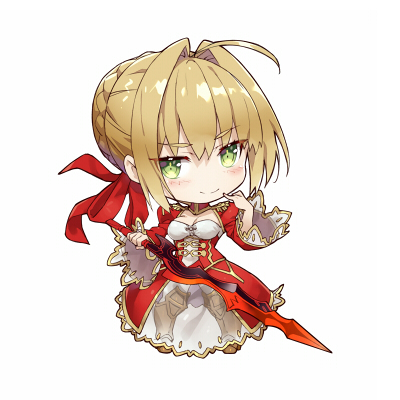 nero claudius (fate and 3 more) drawn by gabiran