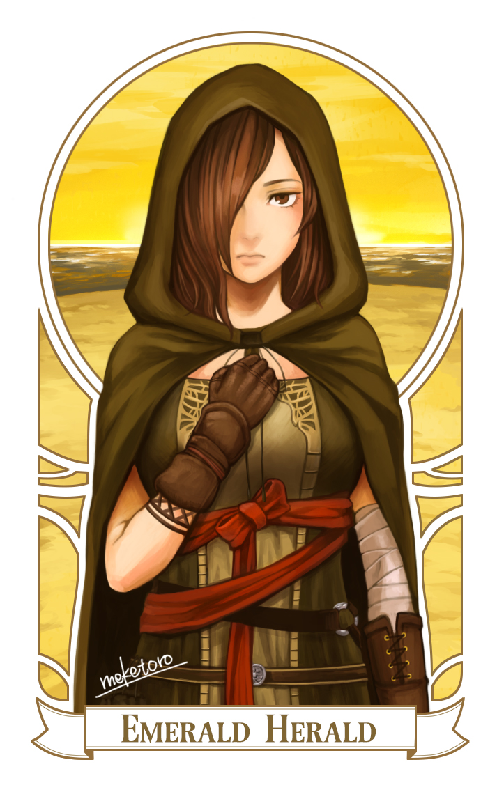 emerald herald (dark souls and 1 more) drawn by toro_(6636)