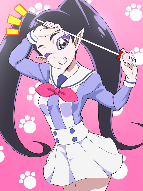 miss siamour (precure and 1 more) drawn by tj-type1