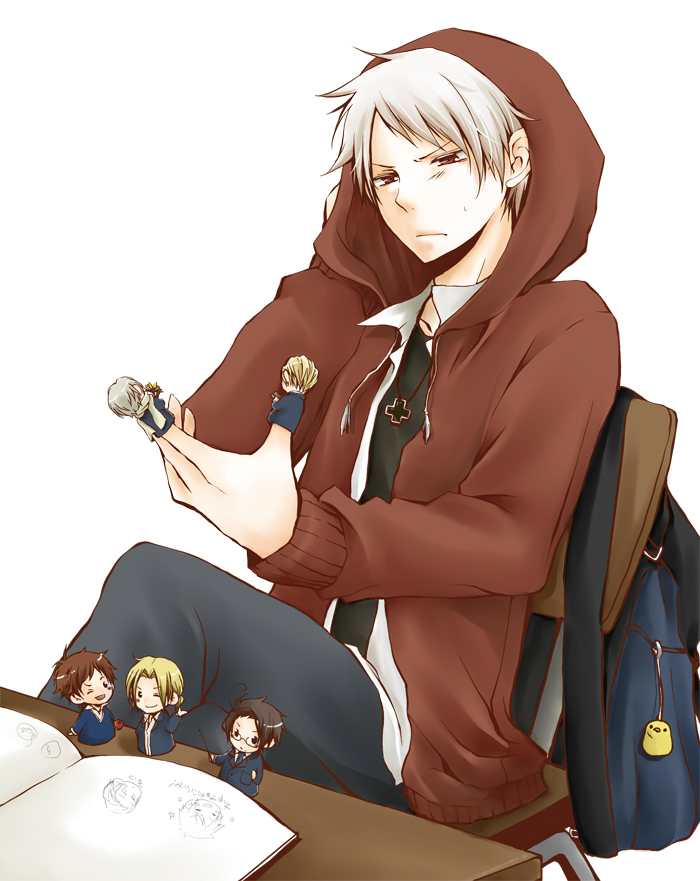russia, france, prussia, germany, spain, and 1 more (axis powers hetalia) drawn by yukichi69