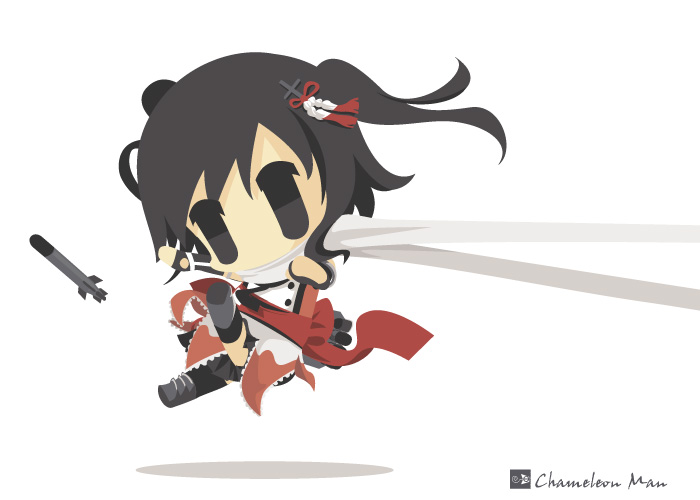 sendai and sendai kai ni (kantai collection) drawn by chameleon_man_(three)