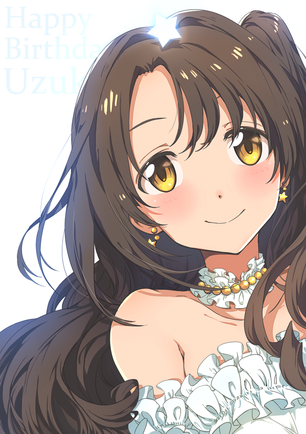shimamura uzuki (idolmaster and 1 more) drawn by djheycha