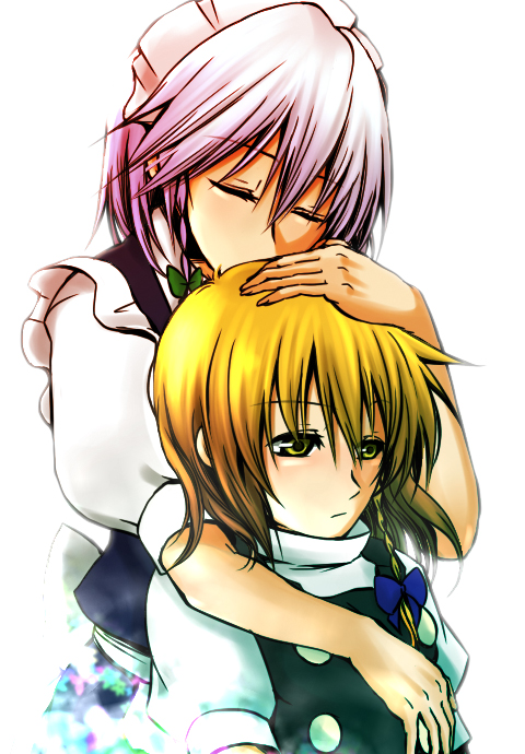 kirisame marisa and izayoi sakuya (touhou) drawn by toraneko
