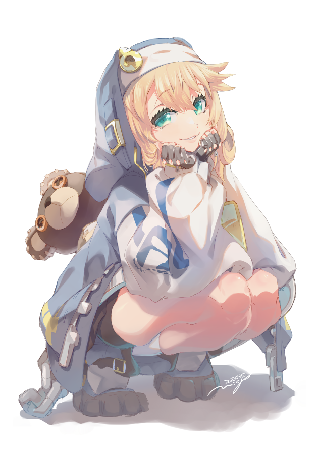 bridget and roger (guilty gear and 1 more) drawn by n:go