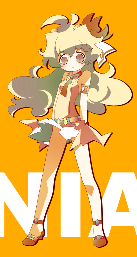 nia teppelin (tengen toppa gurren lagann) drawn by suzuki_kokono