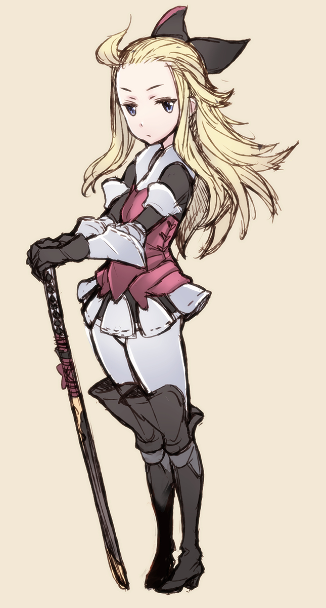 edea lee (bravely default and 1 more) drawn by matsuryuu