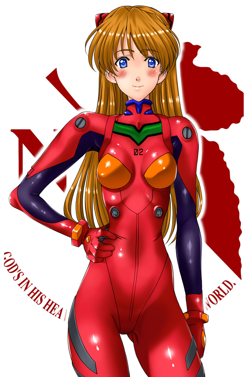 souryuu asuka langley (neon genesis evangelion) drawn by kamia_(not_found)