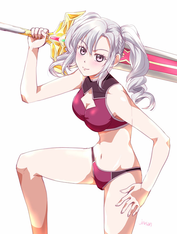 aurelia le guin (eiyuu densetsu and 2 more) drawn by xiacheng_tatsuya