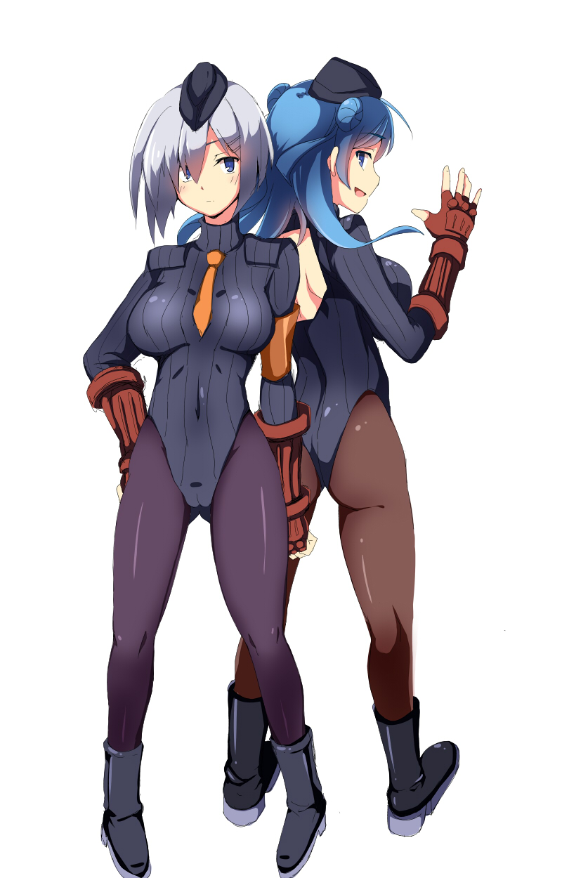 hamakaze, urakaze, juni, and juli (kantai collection and 1 more) drawn by koha_(midnight_pleasure)