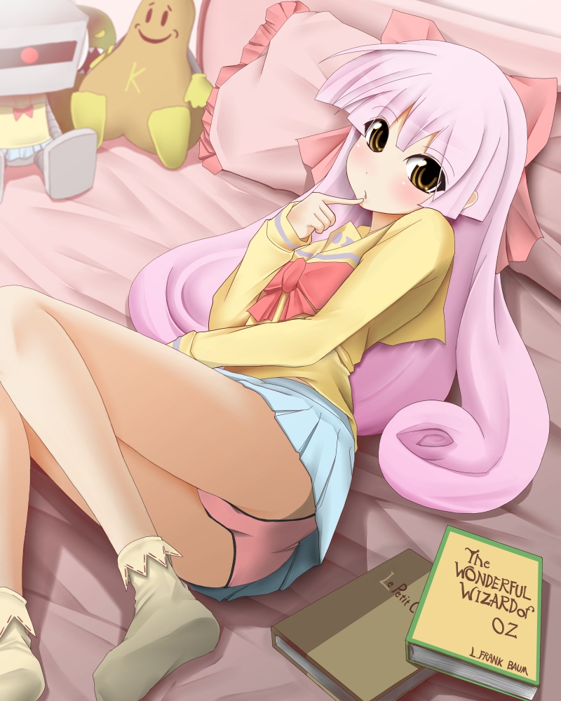 kashiwagi yuuna, robokko, and krotchy (pani poni dash! and 2 more) drawn by chemical-x