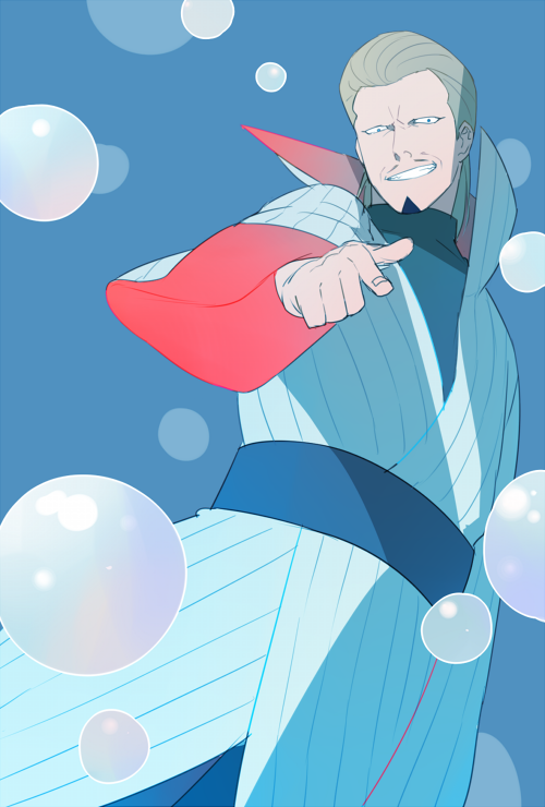 hoozuki gengetsu (naruto and 1 more) drawn by zoo_(oukakumaku)