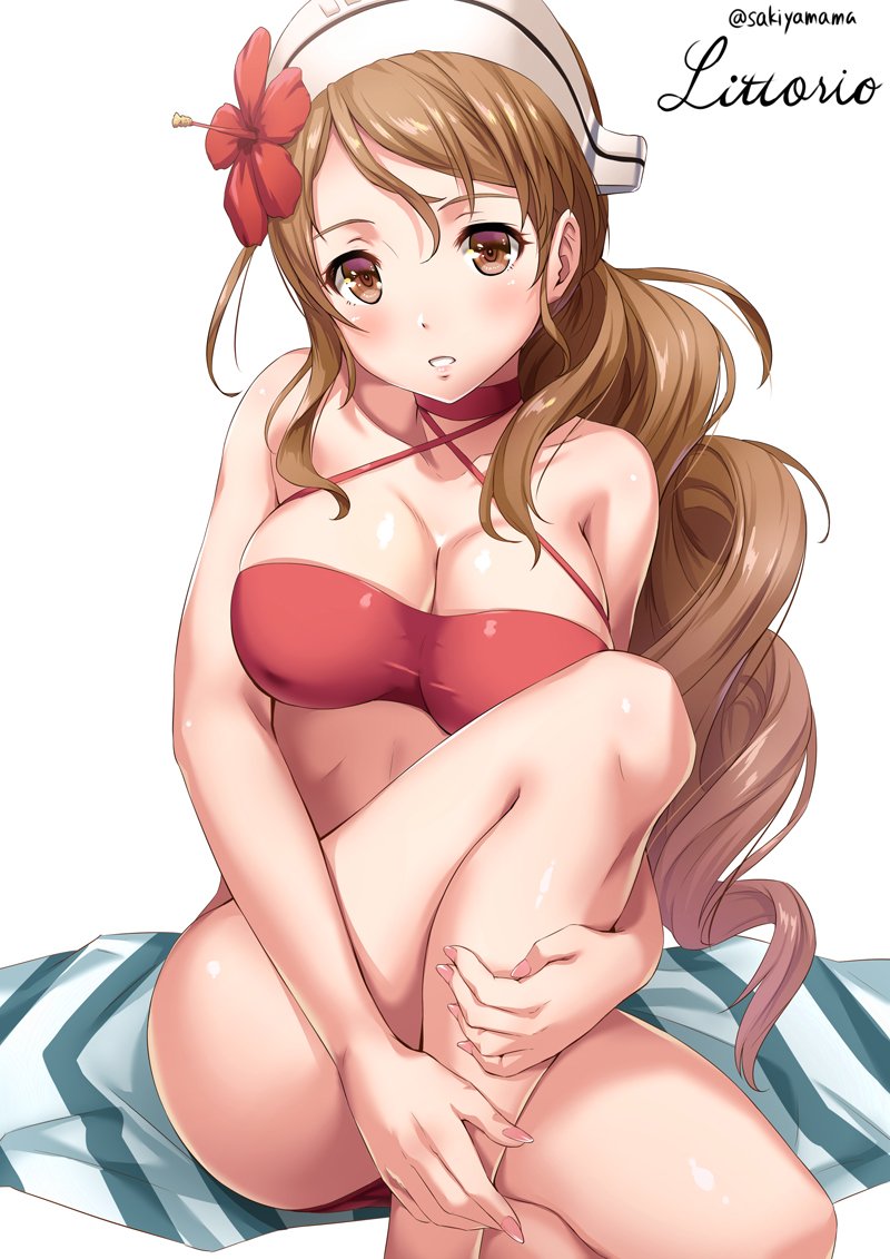littorio and italia (kantai collection) drawn by sakiyamama