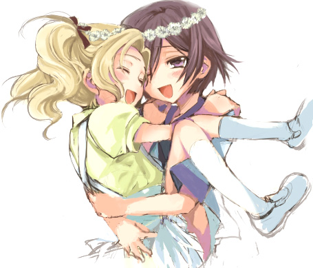 lelouch vi britannia and nunnally vi britannia (code geass)