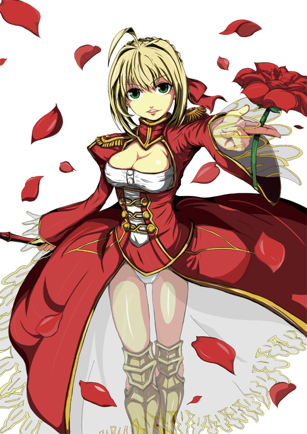 nero claudius (fate and 1 more) drawn by riki_(solid)