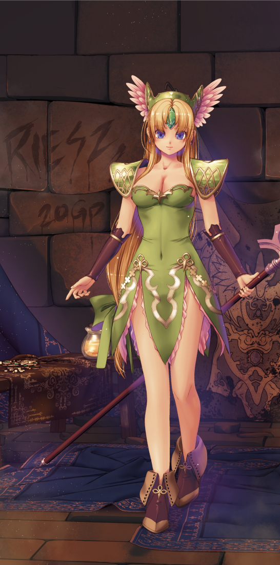 riesz (seiken densetsu and 1 more) drawn by kirishima_satoshi