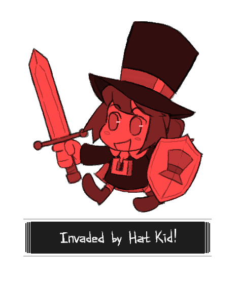 hat kid (dark souls and 1 more) drawn by fujimna