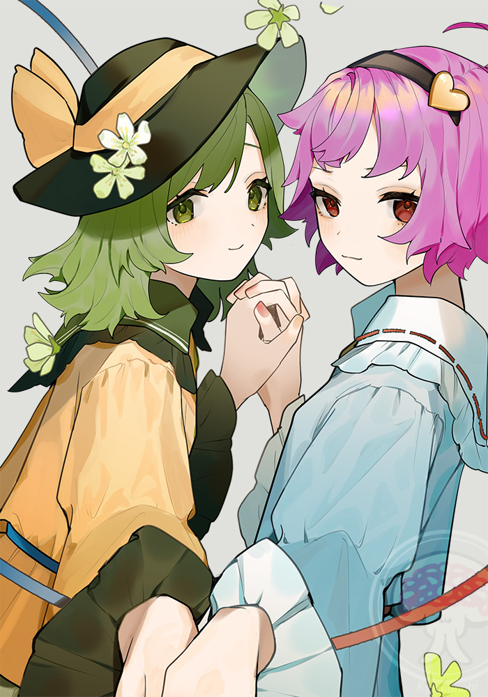 komeiji koishi and komeiji satori (touhou) drawn by kyomunohi