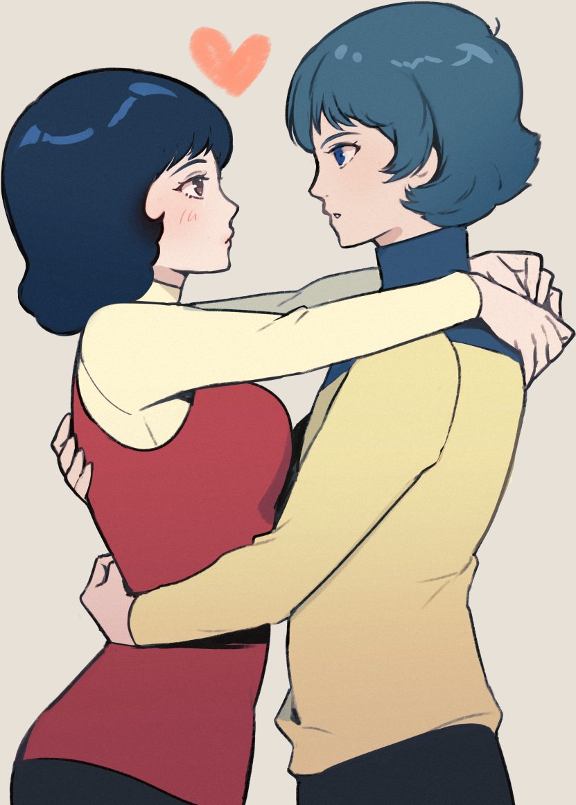 kamille bidan and fa yuiry (gundam and 1 more) drawn by kasumi_(skchkko)