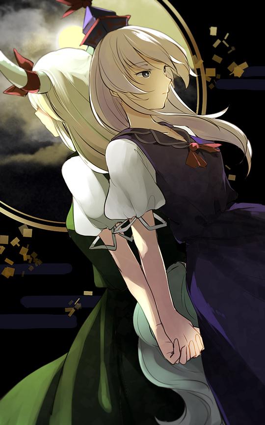 kamishirasawa keine and ex-keine (touhou) drawn by hichiko
