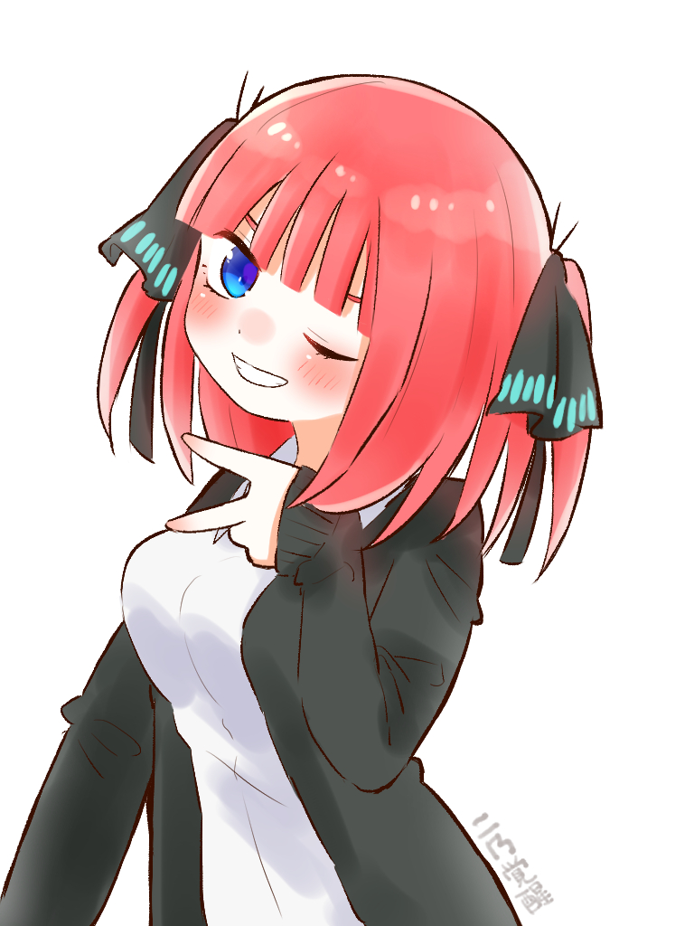 nakano nino (go-toubun no hanayome) drawn by kaimaart