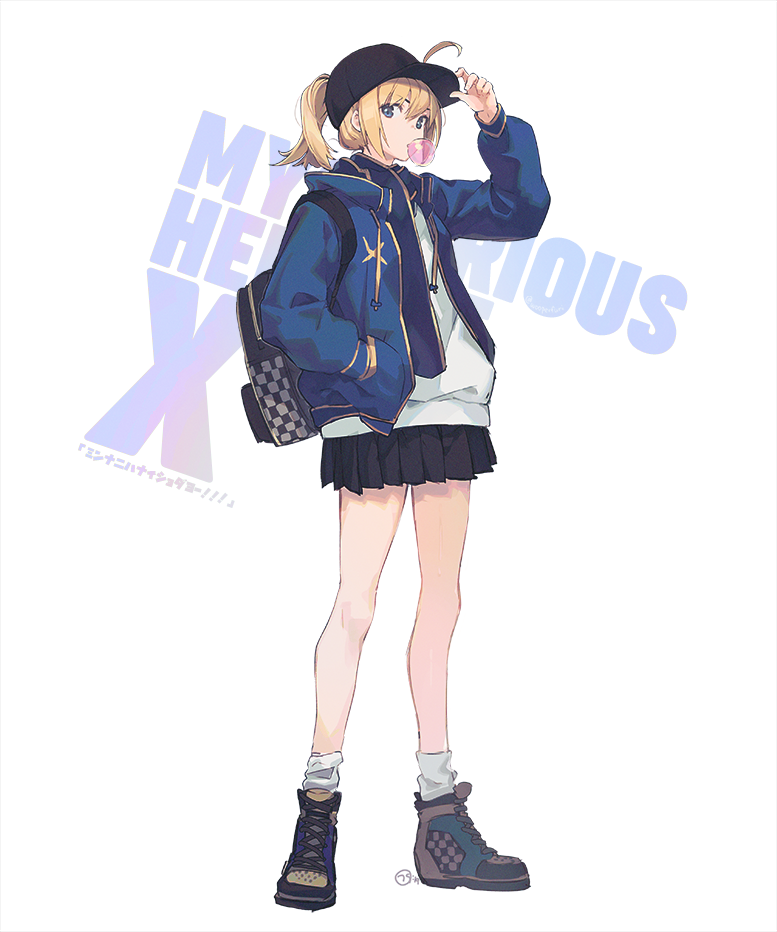 artoria pendragon and mysterious heroine x (fate and 1 more) drawn by nagu