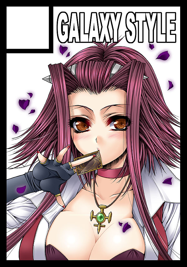 izayoi aki (yu-gi-oh! and 1 more) drawn by yoshida_inuhito
