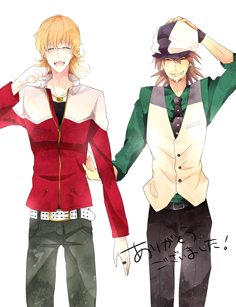 barnaby brooks jr. and kaburagi t. kotetsu (tiger & bunny) drawn by dandel