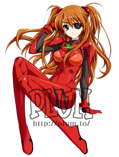 souryuu asuka langley (neon genesis evangelion and 2 more) drawn by kanna_(plum)