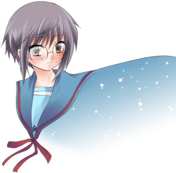 nagato yuki (suzumiya haruhi no yuuutsu) drawn by yukian