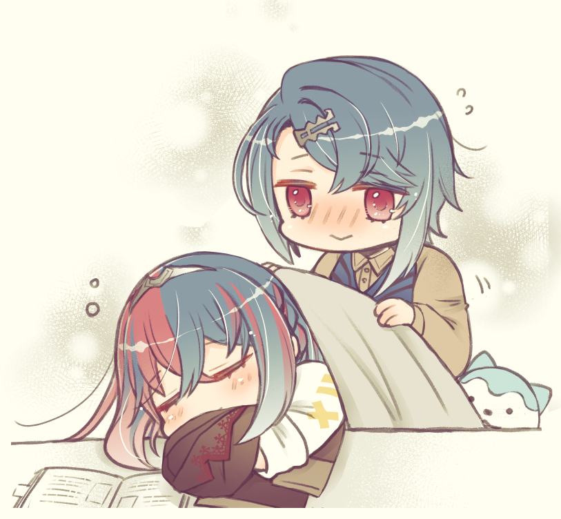 female alear, sommie, and alcryst (fire emblem and 1 more) drawn by skt_s