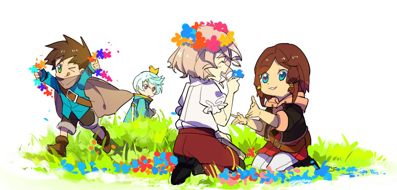 sorey, mikleo, alisha diphda, and rose (tales of and 1 more) drawn by yanzhan