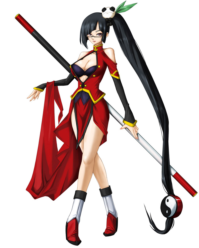 litchi faye ling and lao jiu (blazblue and 1 more) drawn by mori_toshimichi