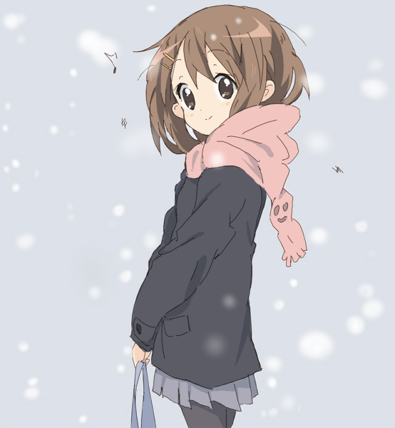 hirasawa yui (k-on!) drawn by core_(mayomayo)