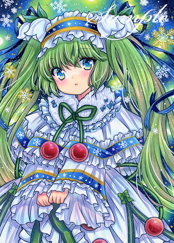 hatsune miku and yuki miku (vocaloid) drawn by rui_(sugar3)