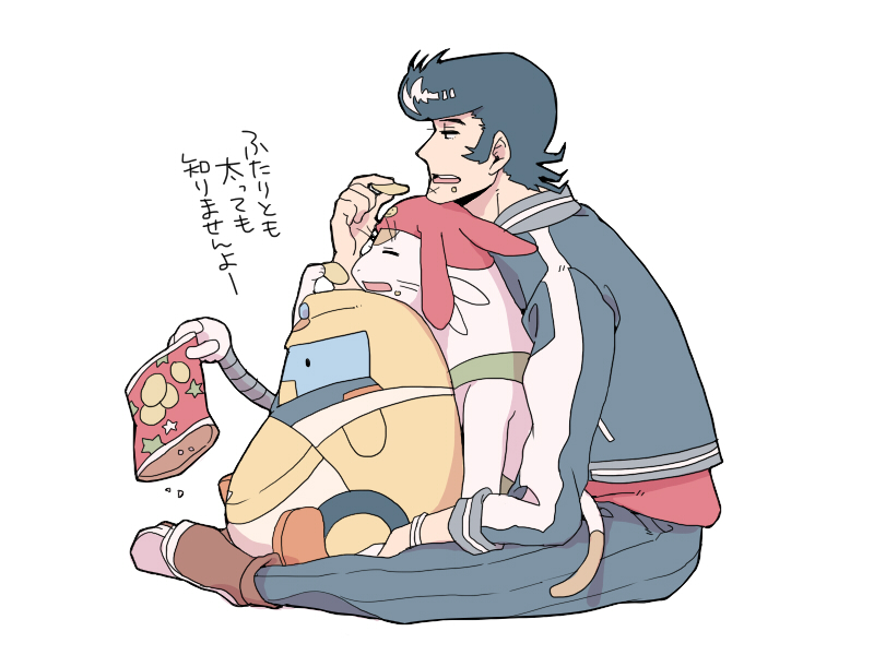 dandy, meow, and qt (space dandy) drawn by maguro_(ma-glo)